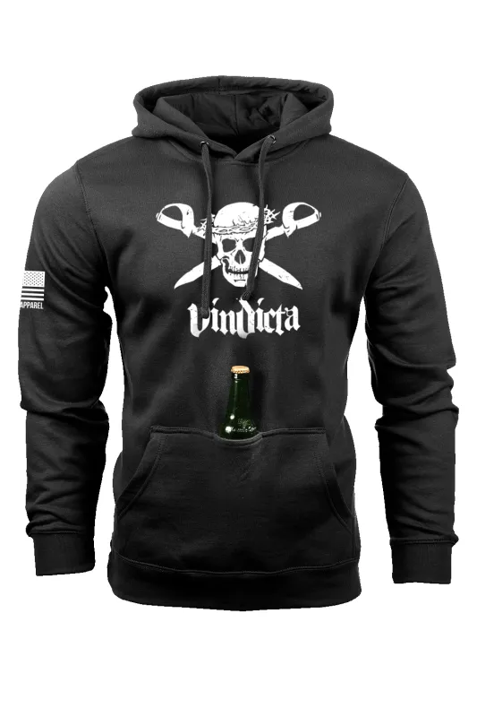 Vindicta Drunk3po - Raglan Tailgater Hoodie sold by Nine Line