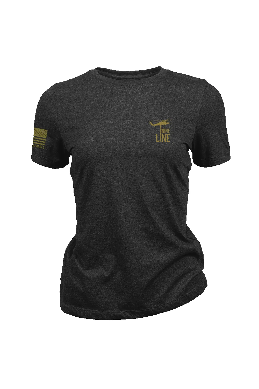 American Camo - Women's T-Shirt sold by Nine Line product image thumbnail 2