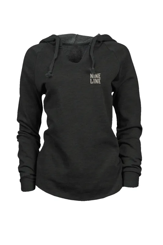 NL Stacked - Women's Hoodie sold by Nine Line
