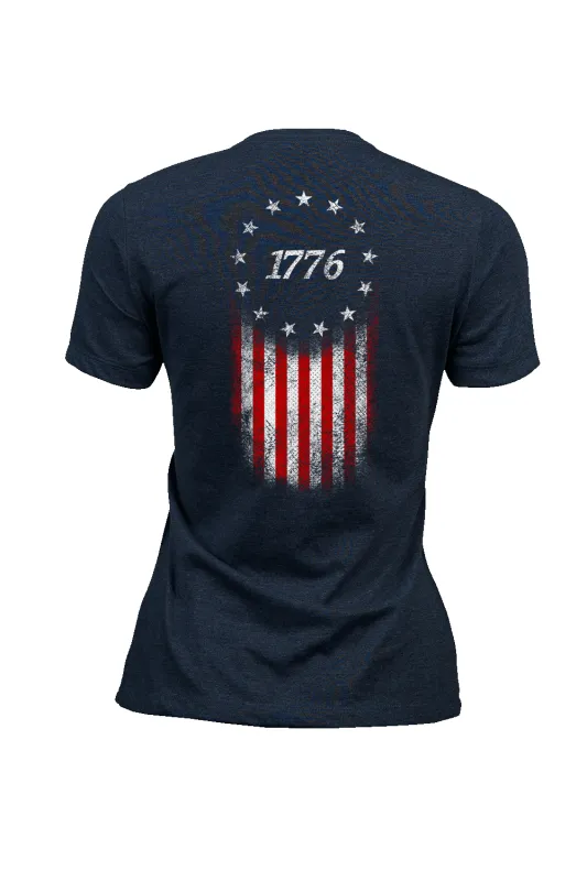 E9 - Betsy 76 - Women's T-Shirt sold by Nine Line