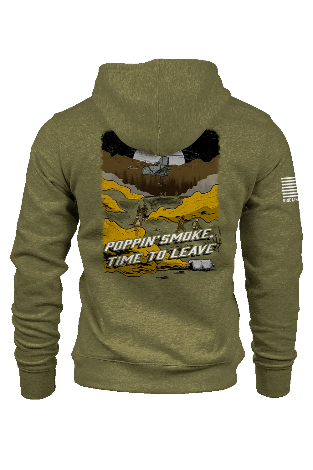 Smoke Showin Apparel - Poppin Smoke - Hoodie sold by Nine Line