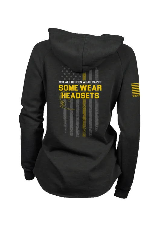Dispatcher Flag - Women's Hoodie sold by Nine Line