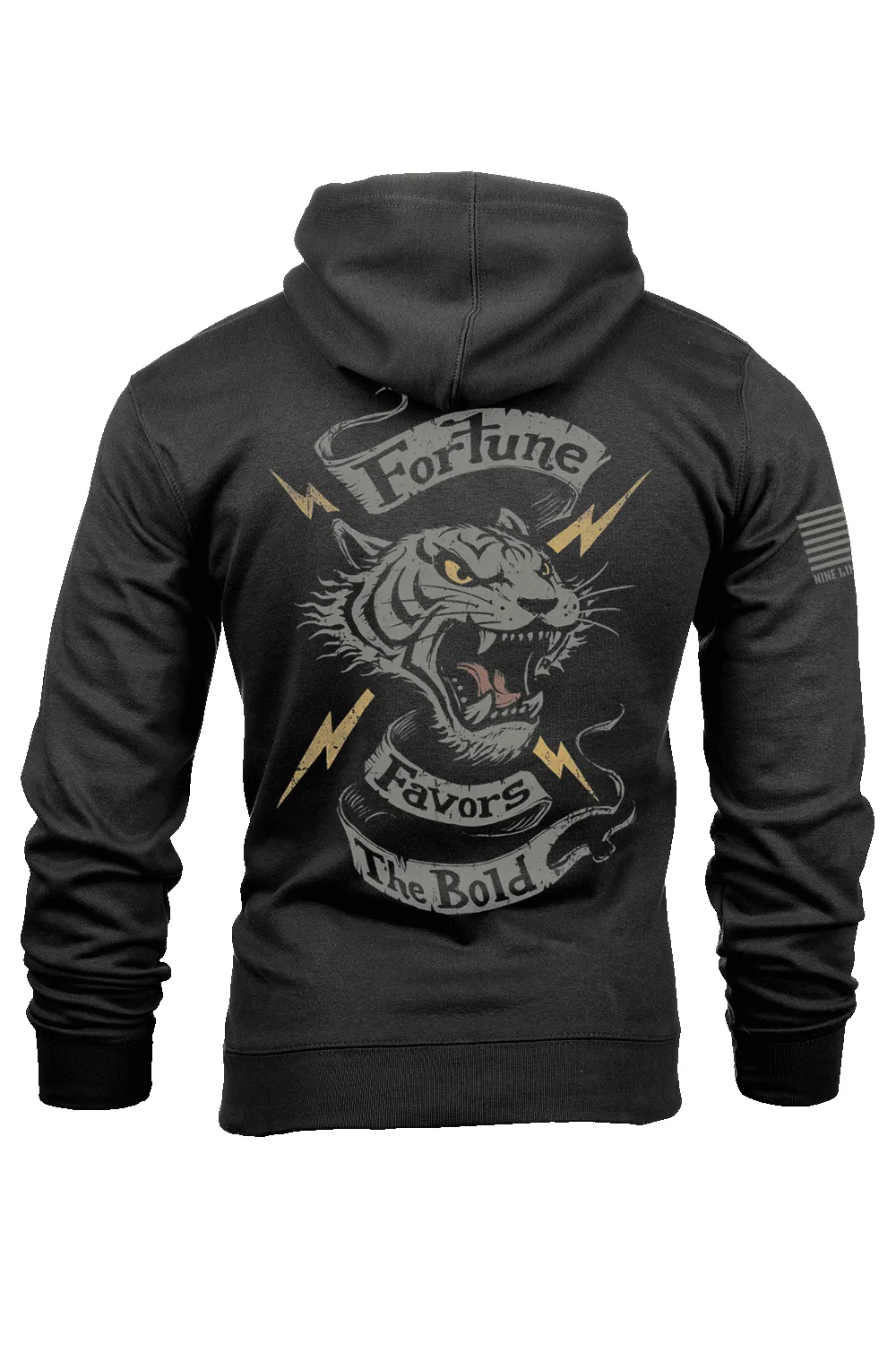 Fortune Favors the Bold - Hoodie sold by Nine Line