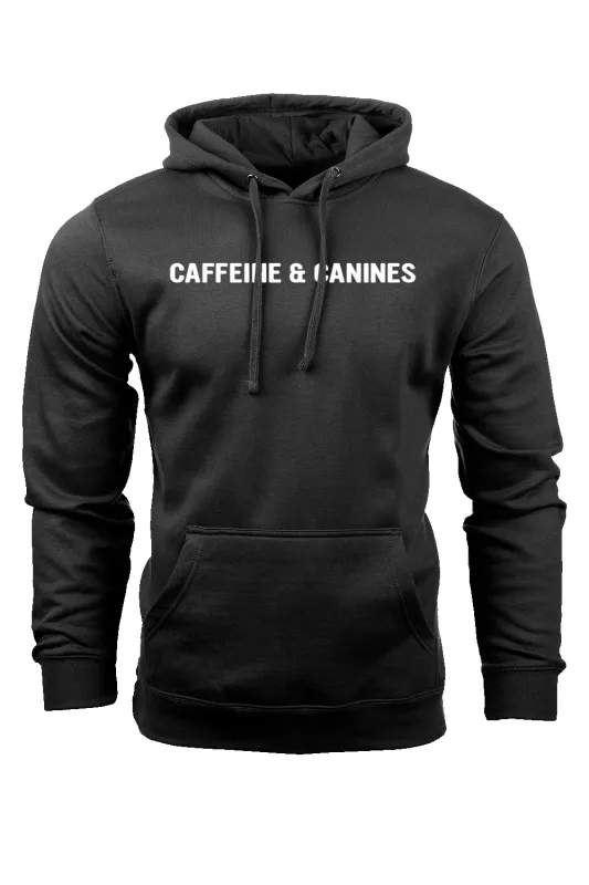Caffeine and Canines - REX - Hoodie sold by Nine Line