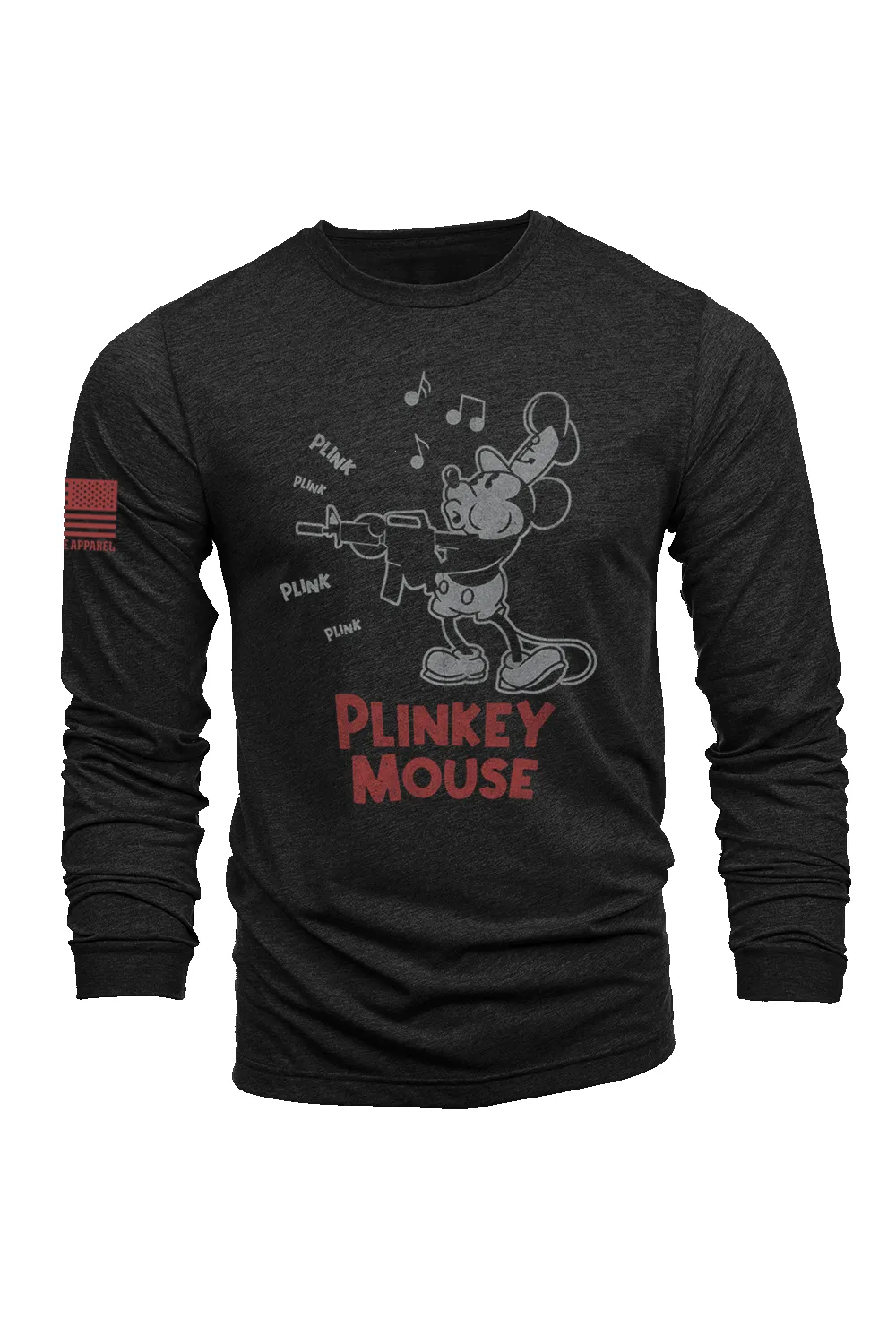 Plinkey Mouse - Long-Sleeve Shirt sold by Nine Line