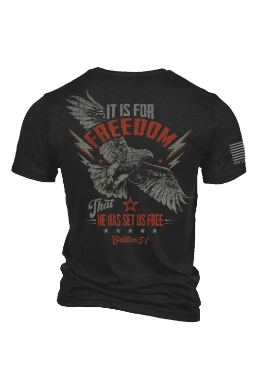 SET FREE - T-Shirt sold by Nine Line