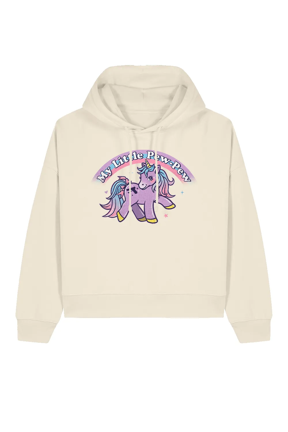 My Little Pew-Pew - Women's Boxy Hoodie sold by Nine Line product image thumbnail 3