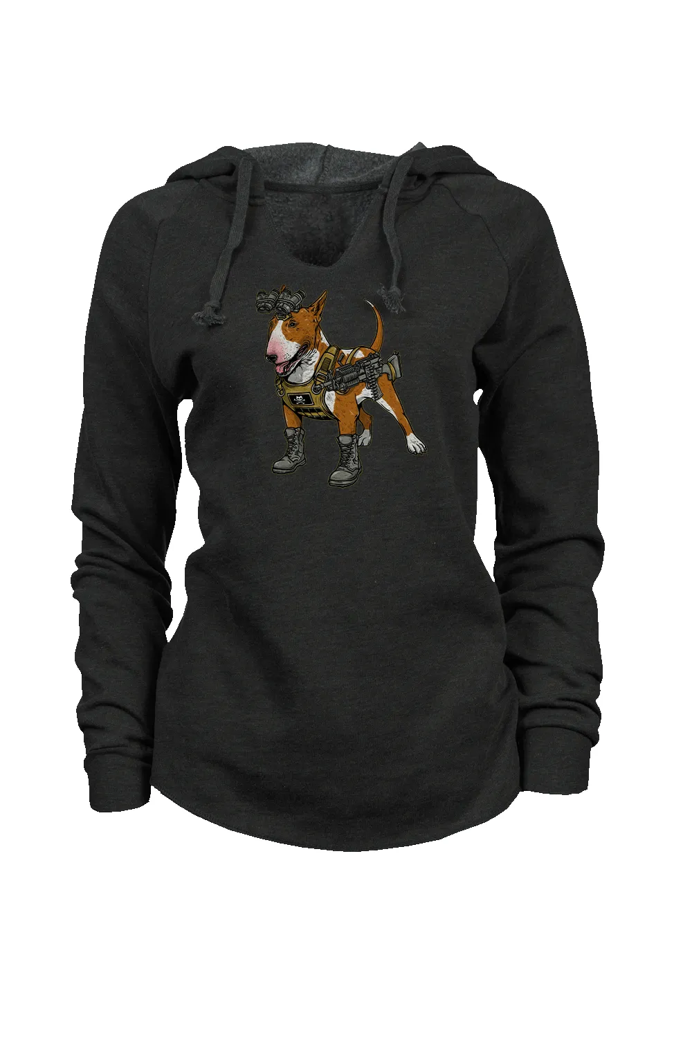 English Bull Terror - Women's Hoodie sold by Nine Line