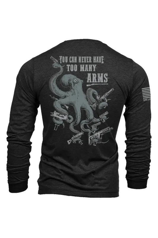 Too Many Arms - Long-Sleeve Shirt sold by Nine Line