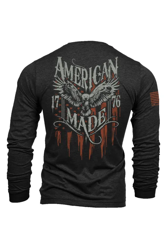 American Made - Long-Sleeve Shirt sold by Nine Line