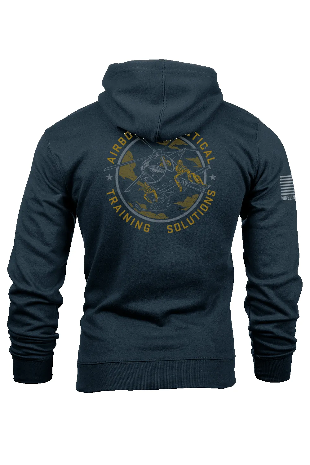 Airborne Tactical Solutions - Helicopter Skull - Hoodie sold by Nine Line product image thumbnail 3