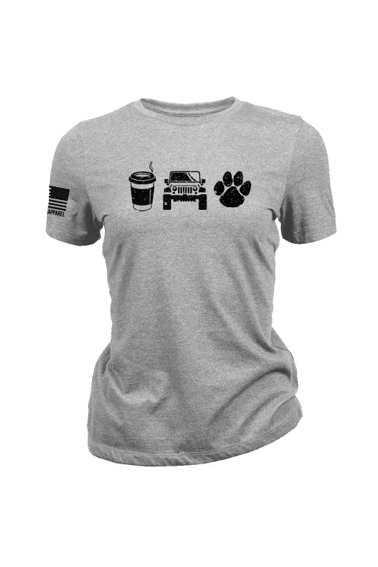 3 Necessities - Women's T-Shirt sold by Nine Line