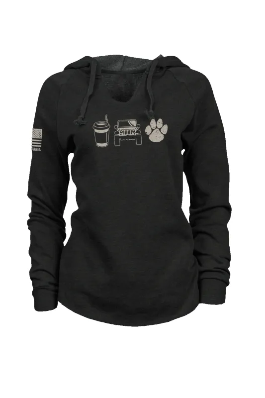 3 Necessities - Women's Hoodie sold by Nine Line