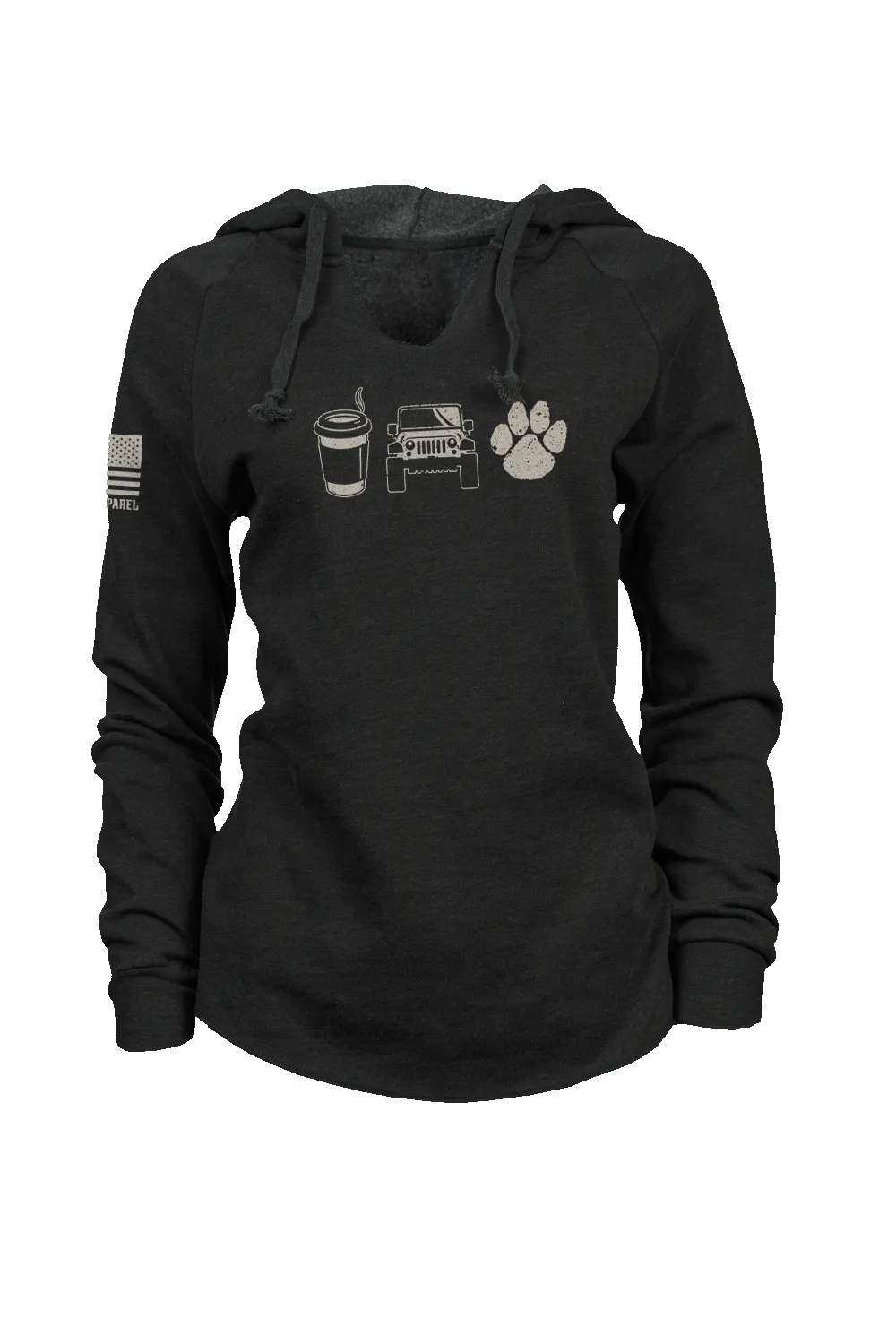 3 Necessities - Women's Hoodie sold by Nine Line