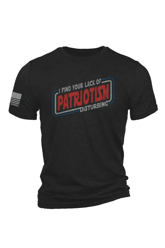 Lack of Patriotism - T-Shirt sold by Nine Line