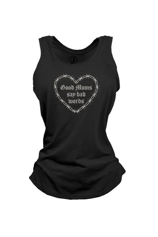 Good Moms - Women's Racerback Tank sold by Nine Line