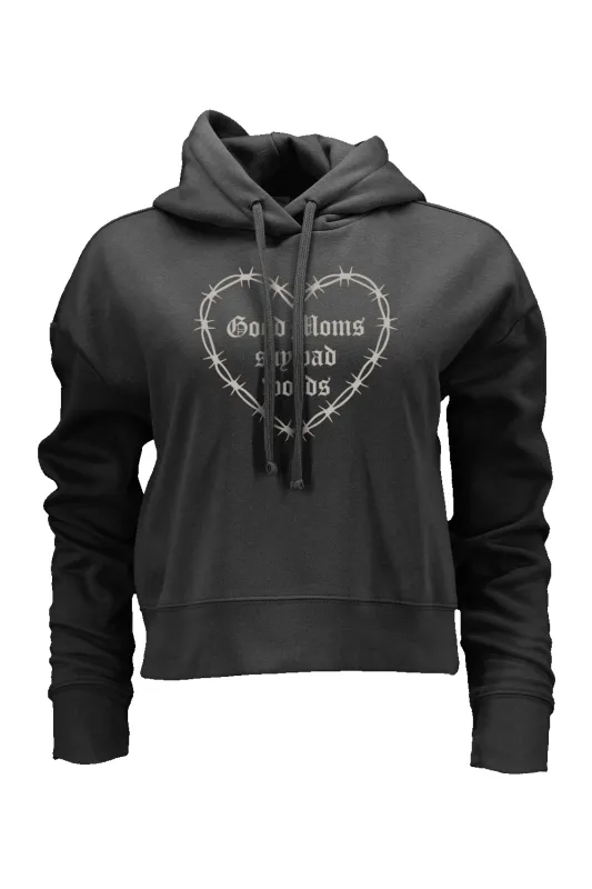 Good Moms - Women's Boxy Hoodie sold by Nine Line