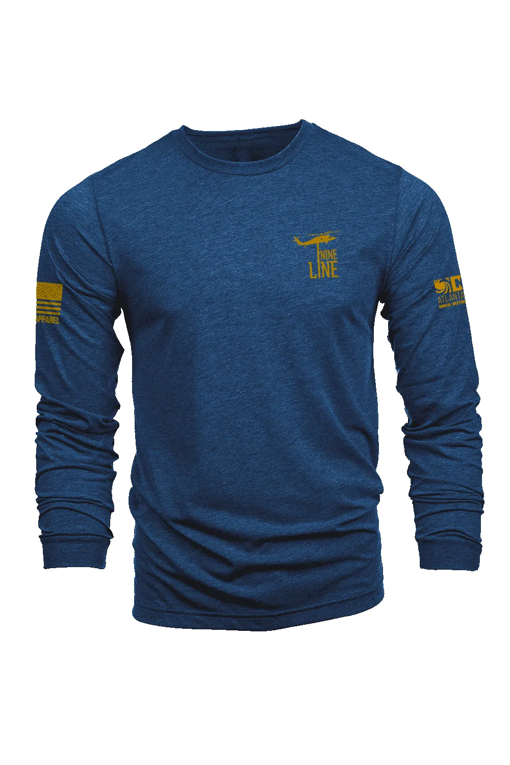 NRA - Cigar & Whiskey Atlanta NRAAM 2025 - Long-Sleeve Shirt sold by Nine Line product image thumbnail 4