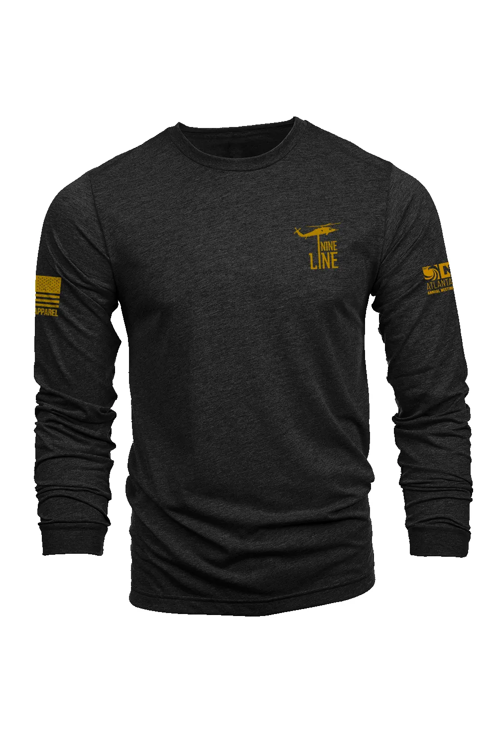 NRA - Cigar & Whiskey Atlanta NRAAM 2025 - Long-Sleeve Shirt sold by Nine Line product image thumbnail 2