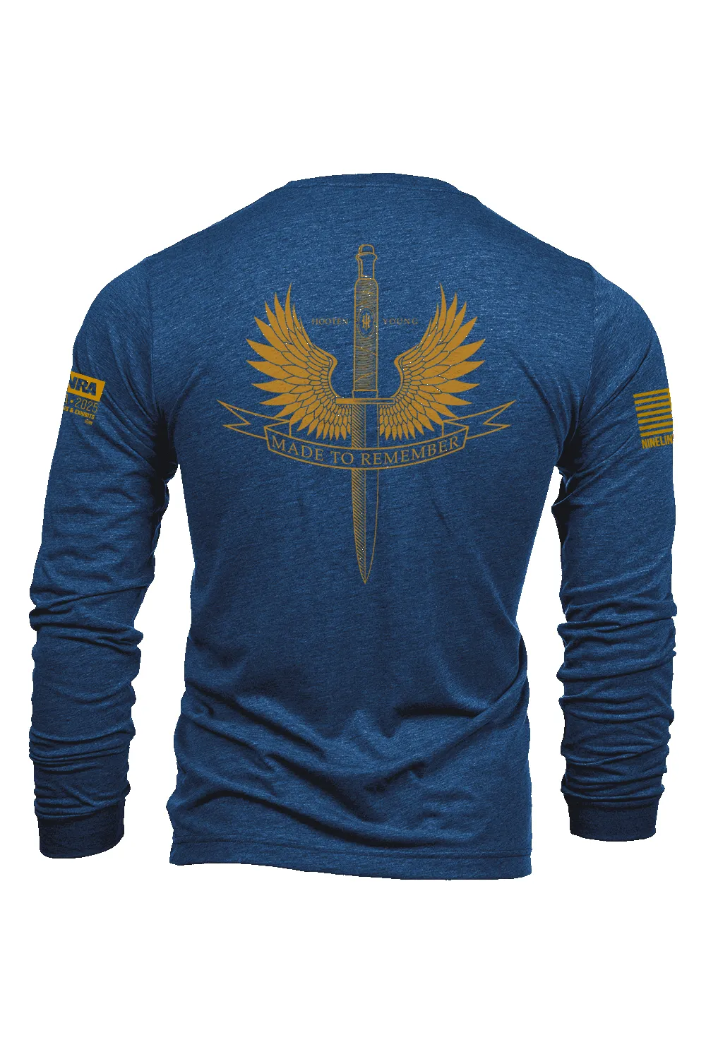 NRA - Cigar & Whiskey Atlanta NRAAM 2025 - Long-Sleeve Shirt sold by Nine Line product image thumbnail 3