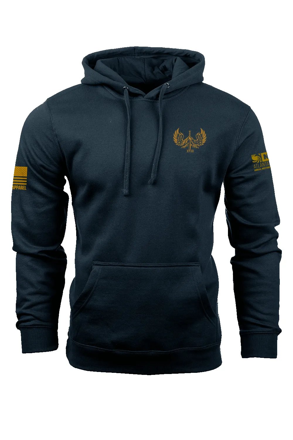 NRA - Cigar & Whiskey Atlanta NRAAM 2025 - Hoodie sold by Nine Line product image thumbnail 4