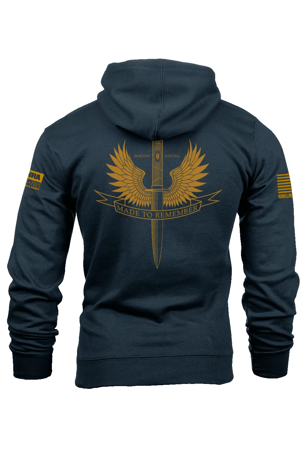 NRA - Cigar & Whiskey Atlanta NRAAM 2025 - Hoodie sold by Nine Line product image thumbnail 3