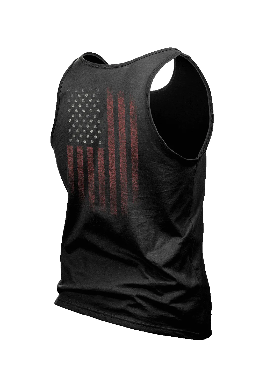 Floral Pattern Flag - Men's Tank Top sold by Nine Line