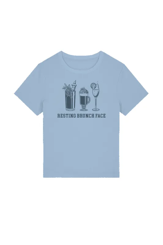 Resting Brunch Face - Women's Boxy T-shirt sold by Nine Line