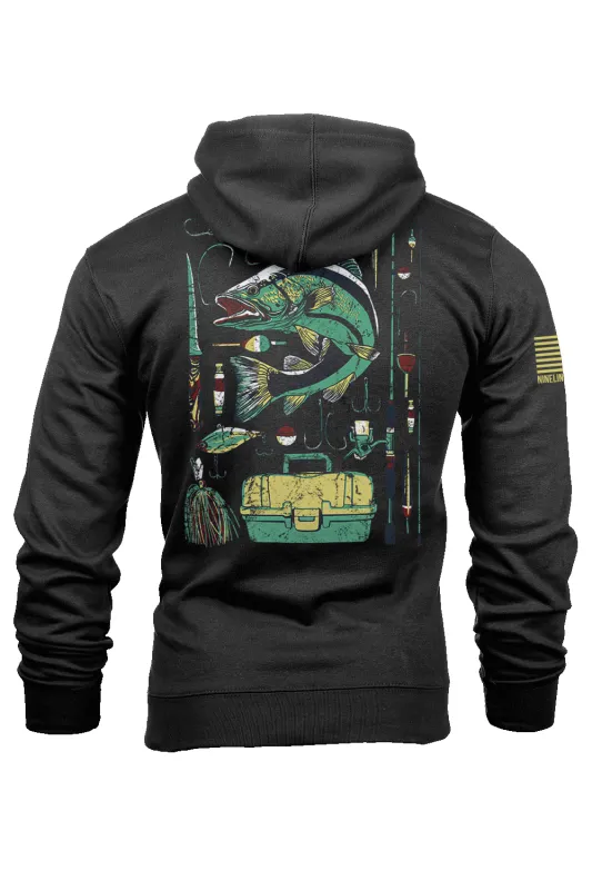 Fishing Kit - Hoodie sold by Nine Line