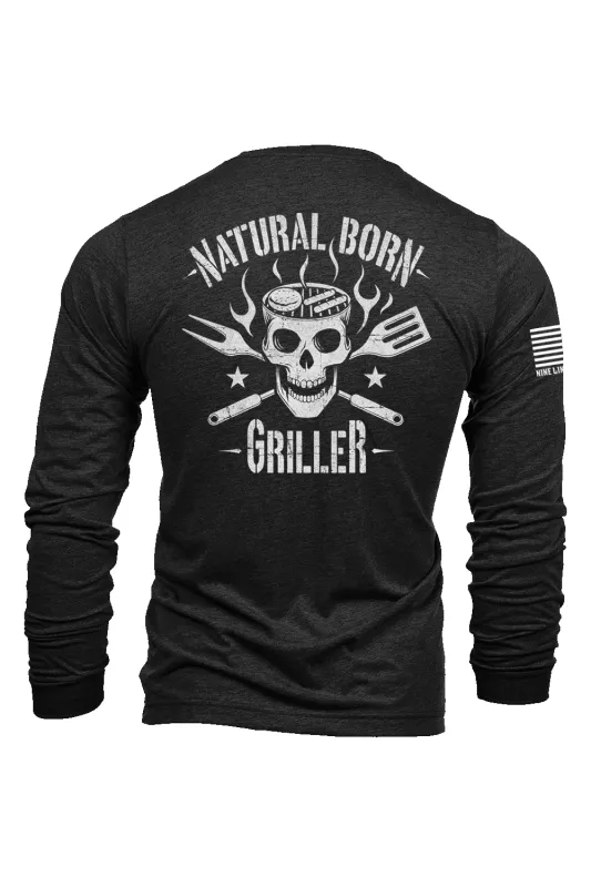 Griller - Long-Sleeve Shirt sold by Nine Line