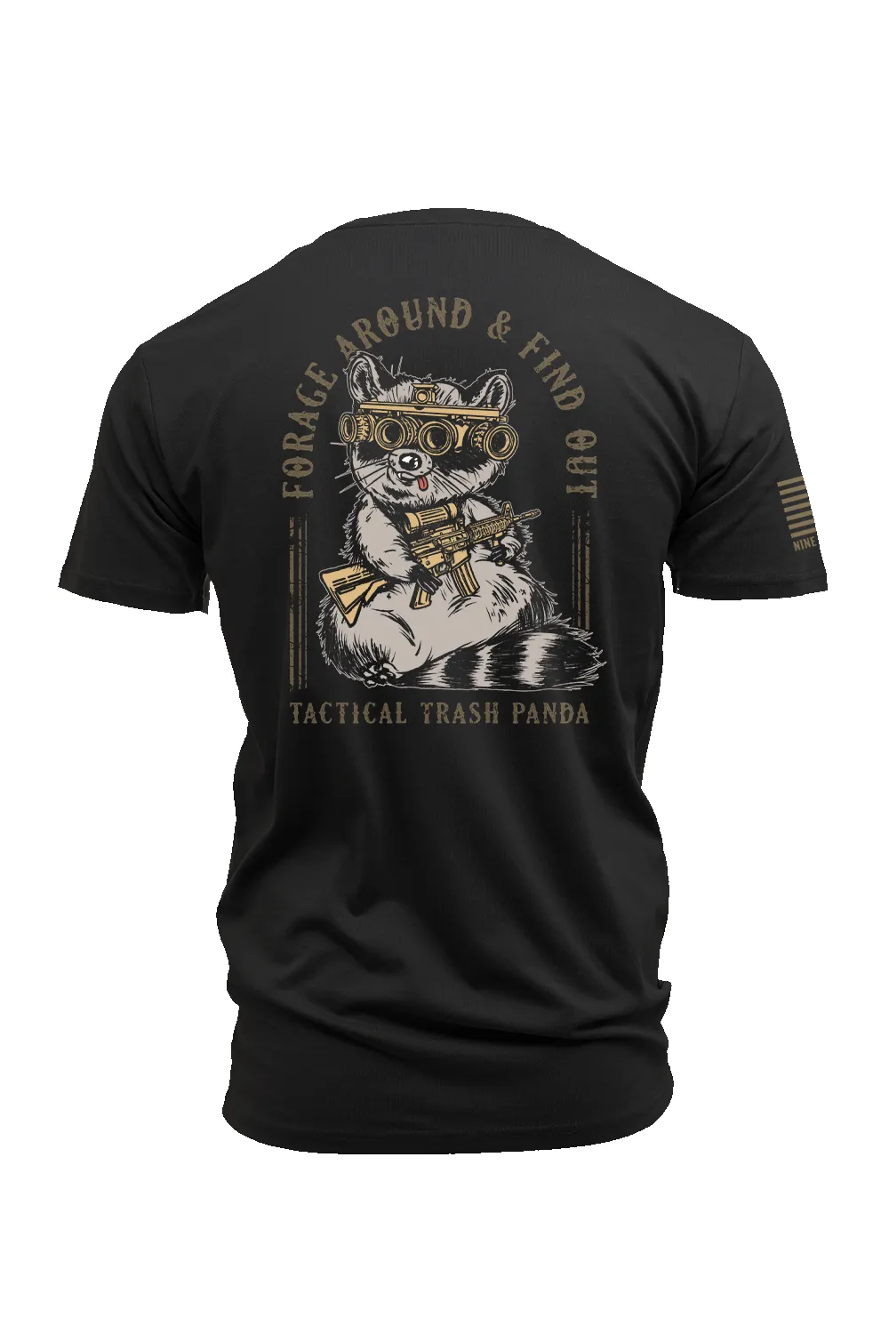 Trash Panda - Cotton T-shirt sold by Nine Line