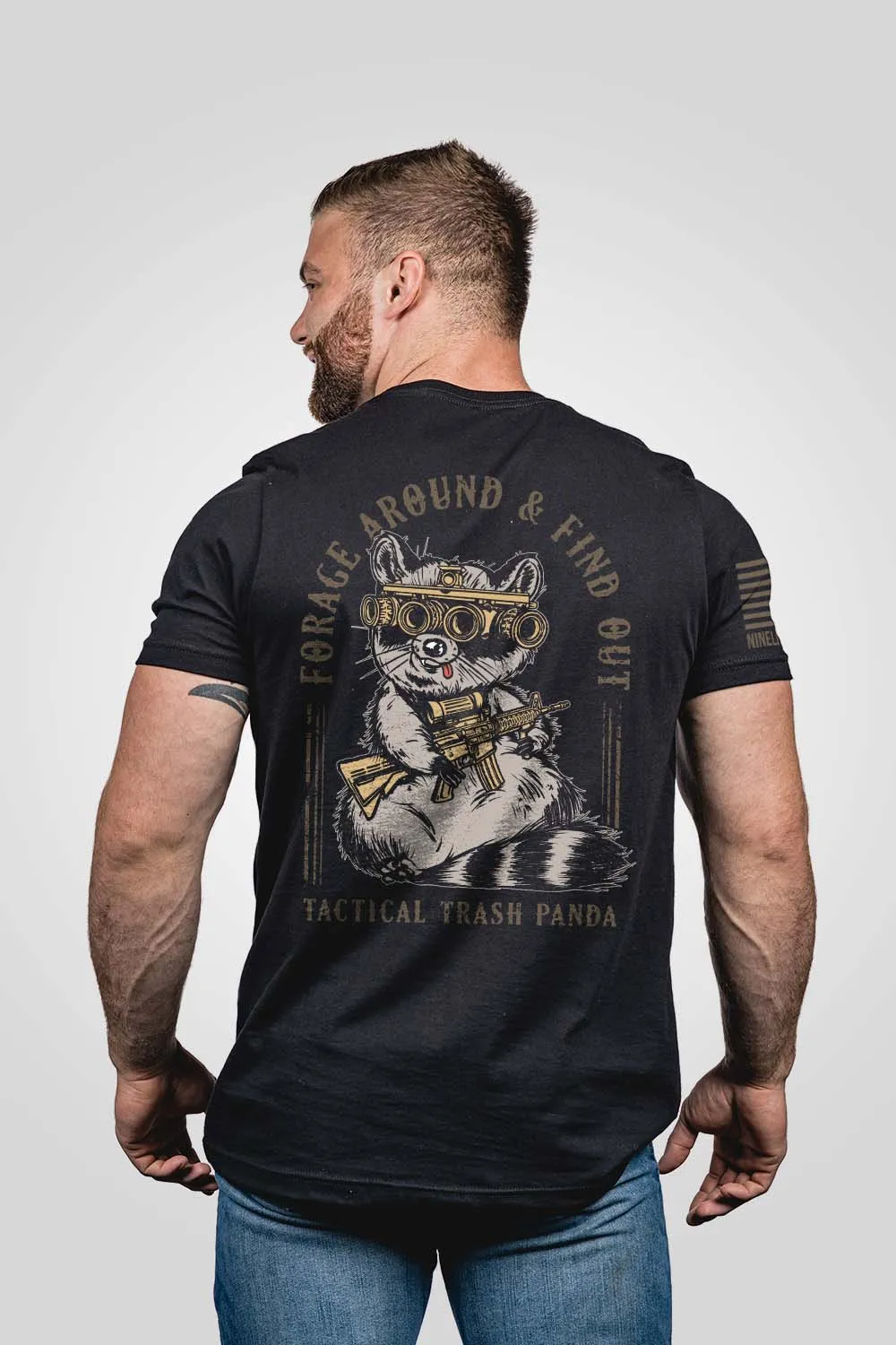 Trash Panda - USA Made T-Shirt sold by Nine Line product image thumbnail 3
