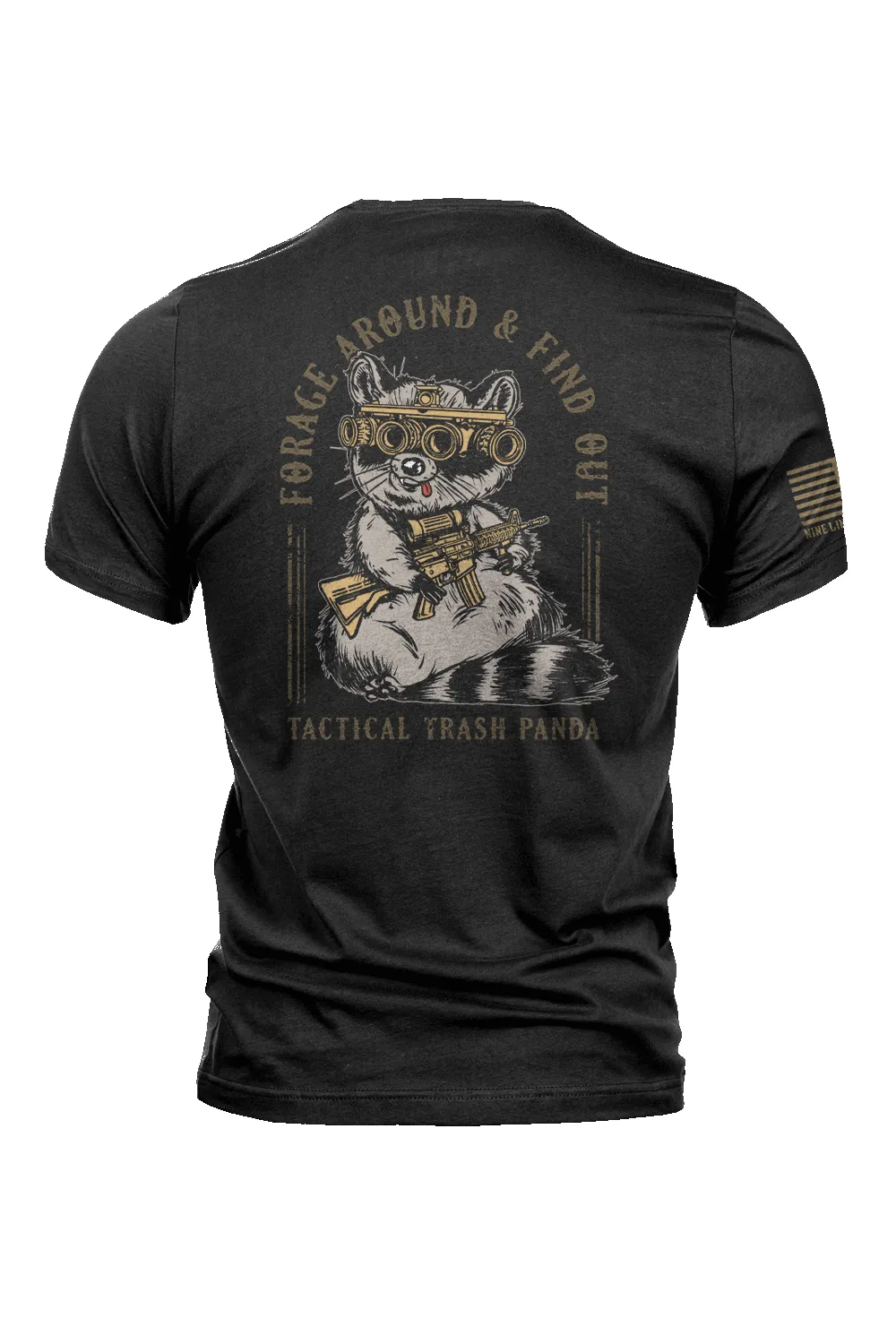 Trash Panda - USA Made T-Shirt sold by Nine Line