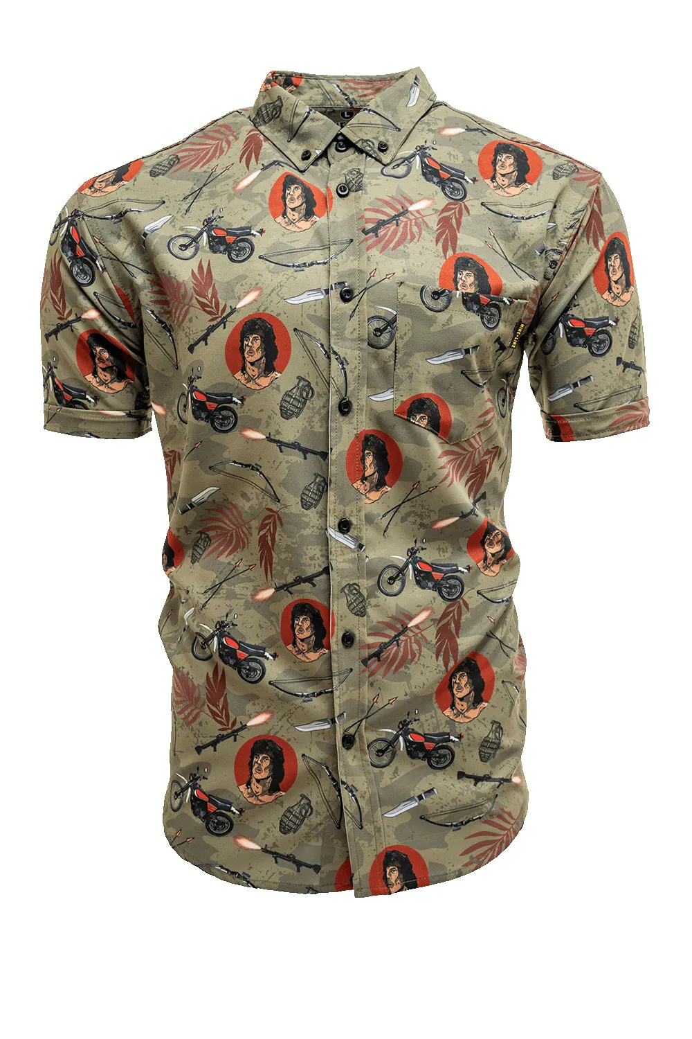 First Thread - Short Sleeve Button Down Shirt sold by Nine Line