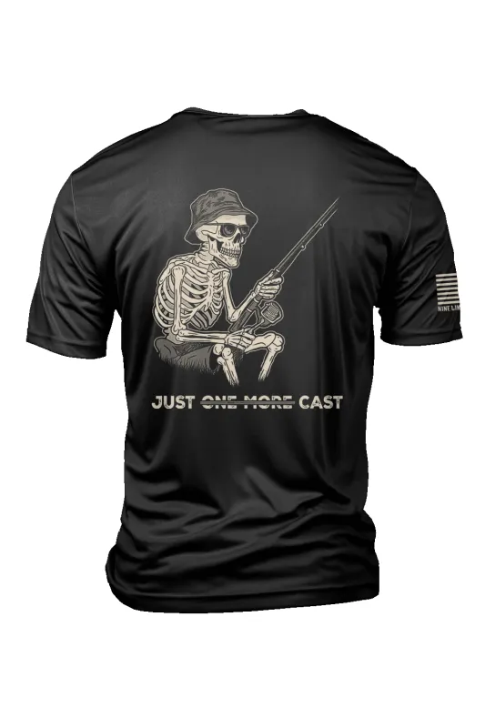 Just One More Cast - Men's Moisture Wicking T-Shirt sold by Nine Line