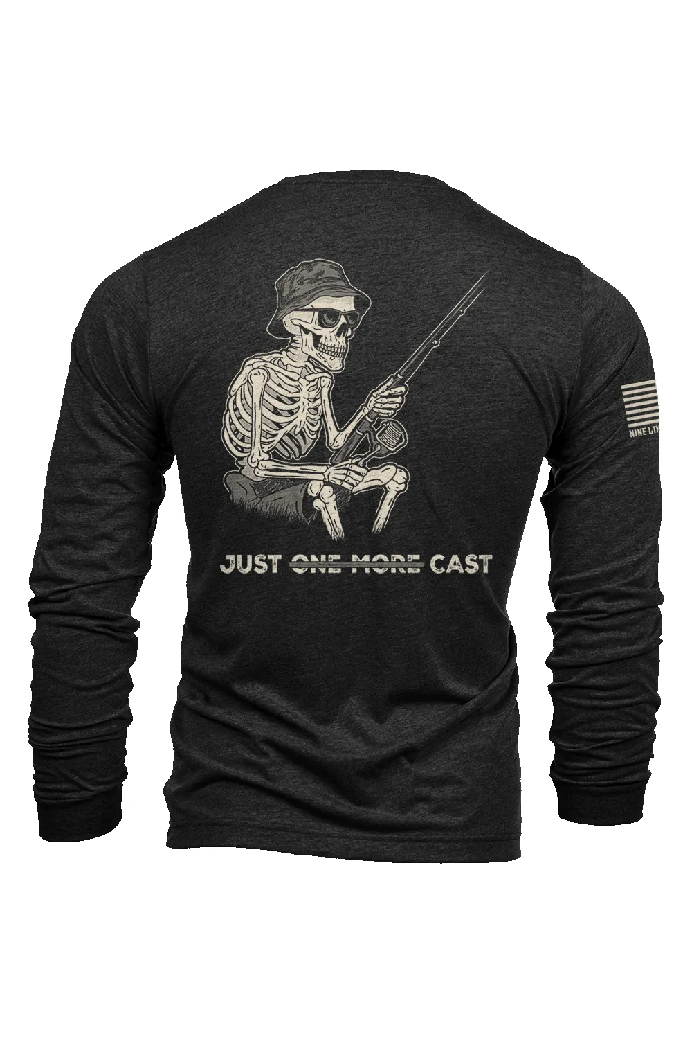 Just One More Cast - Long-Sleeve Shirt sold by Nine Line