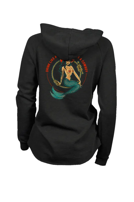 Cowgirl Mermaid - Women's Hoodie sold by Nine Line