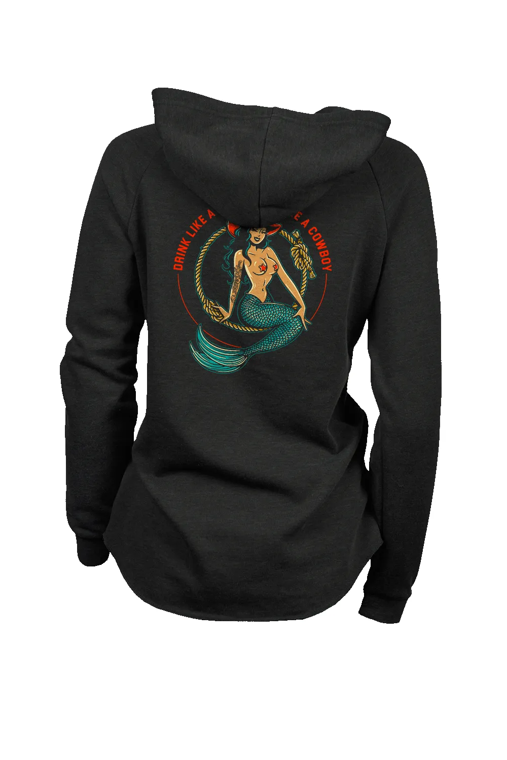 Cowgirl Mermaid - Women's Hoodie sold by Nine Line
