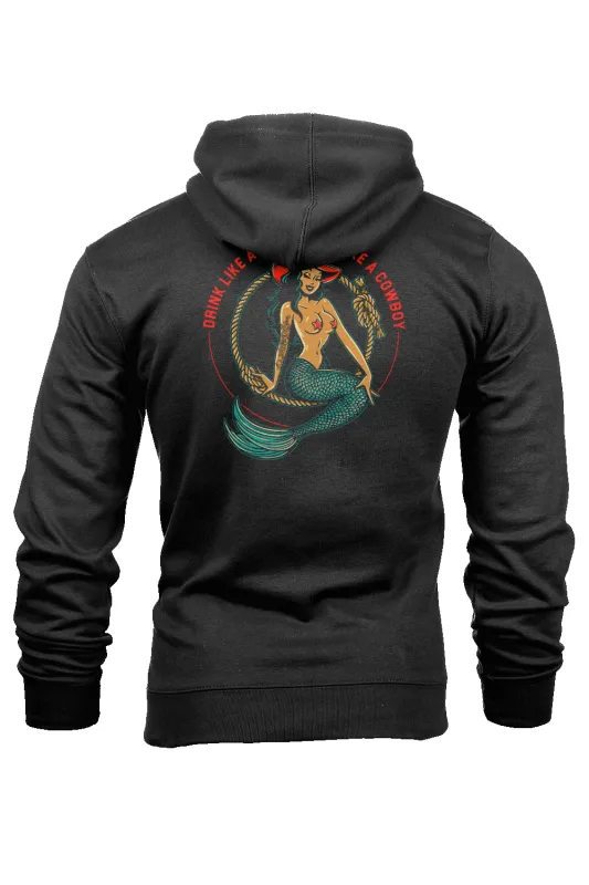 Cowgirl Mermaid - Hoodie sold by Nine Line