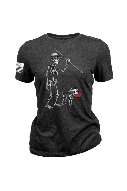 Taz - Skeleton - Women's T-Shirt sold by Nine Line