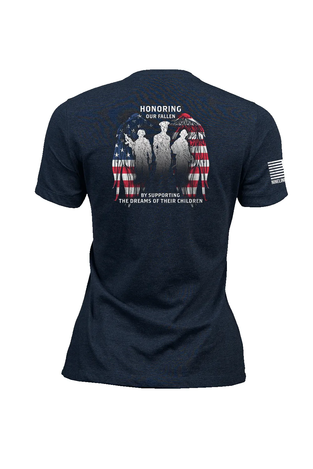 Angel of Americas Fallen - Women's T-Shirt sold by Nine Line product image thumbnail 3