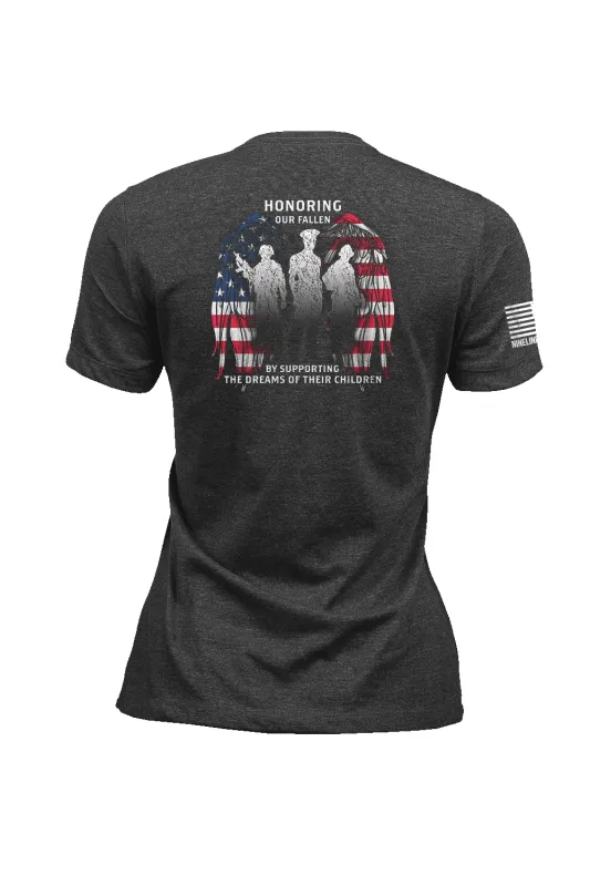Angel of Americas Fallen - Women's T-Shirt made by Nine Line