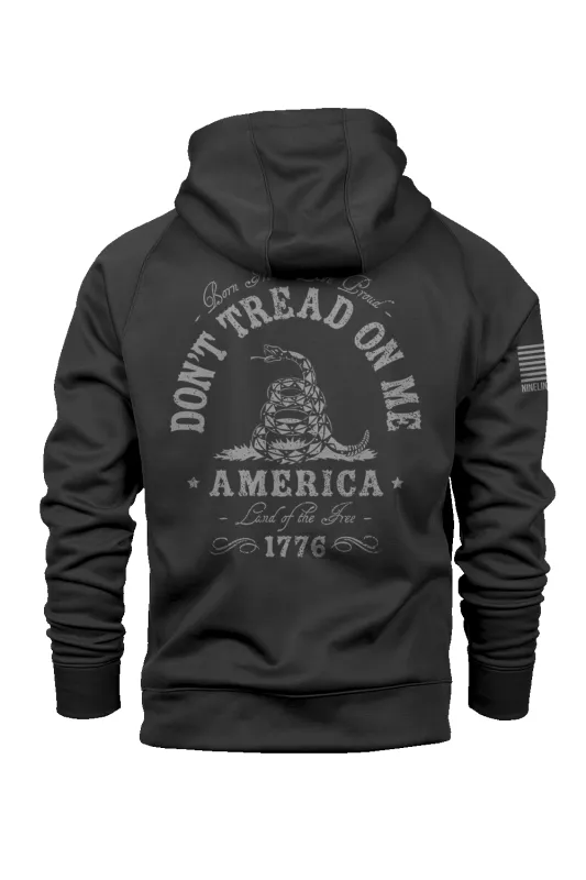 Don't Tread on Me - Raglan Tailgater Hoodie sold by Nine Line