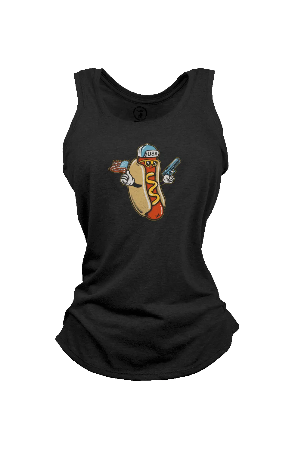 Got that Dawg in Me - Women's Racerback Tank sold by Nine Line