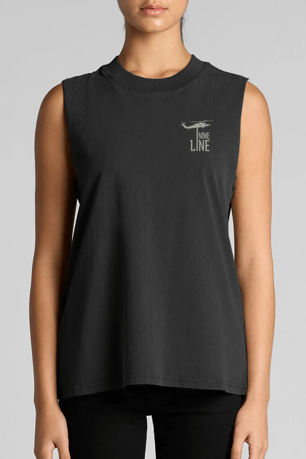 Like America - Women's Boyfriend Tank Top sold by Nine Line product image thumbnail 3