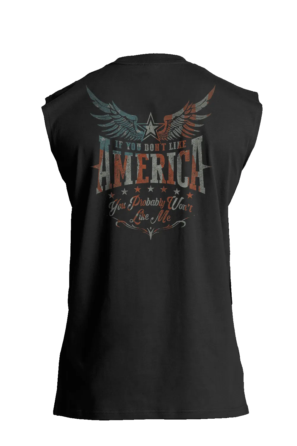 Like America - Men's Muscle Tank Top sold by Nine Line