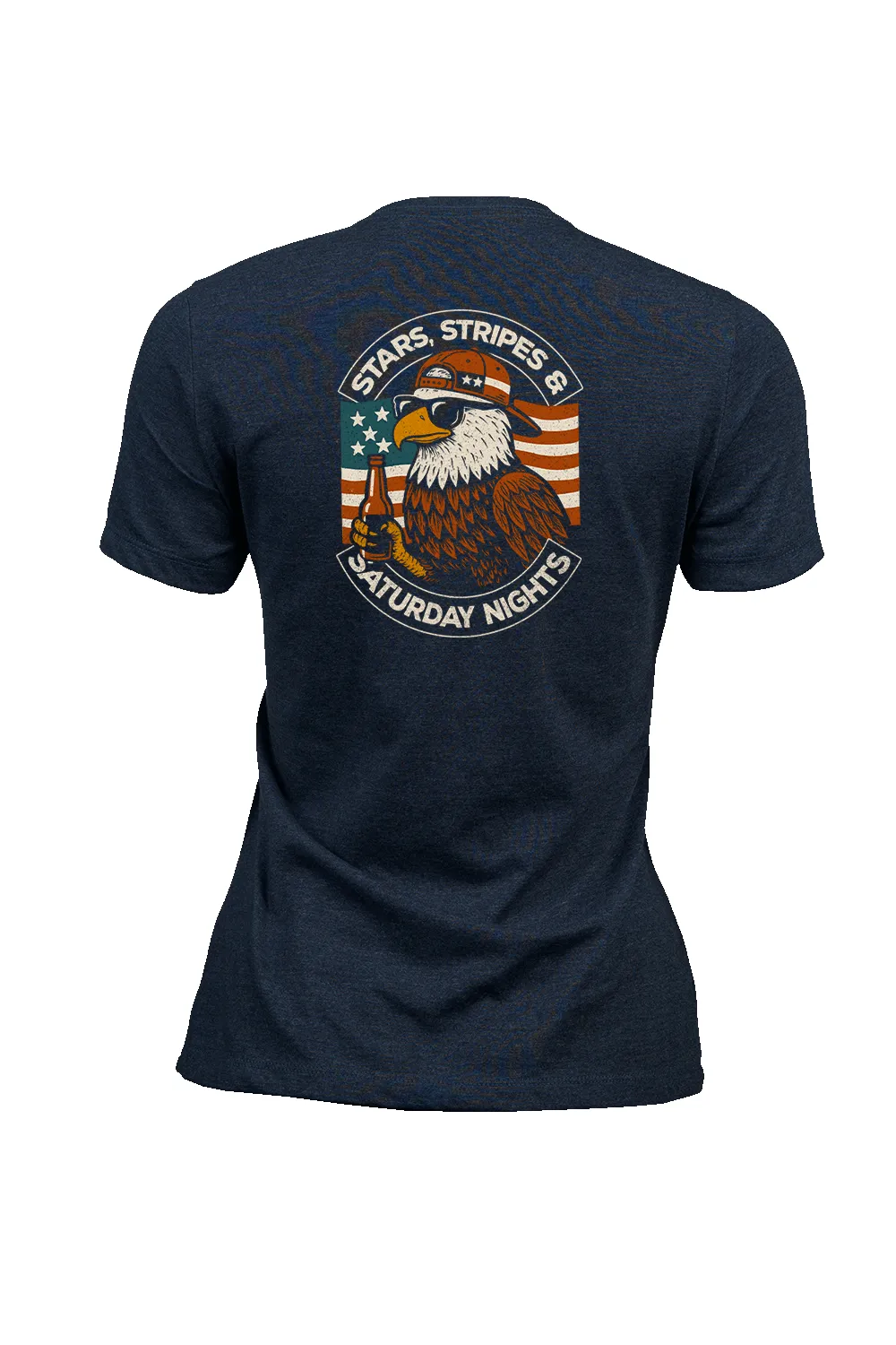 Stars, Stripes, Saturday Nights - Women's T-Shirt sold by Nine Line product image thumbnail 3