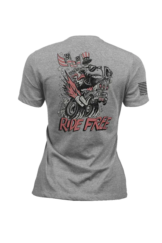 Fink Eagle - Women's T-Shirt sold by Nine Line