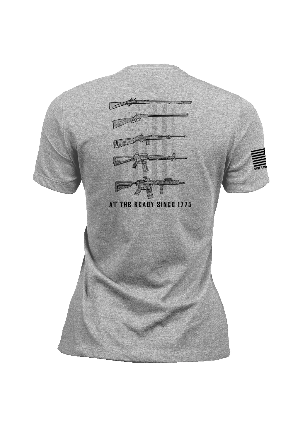 At the Ready Since 1775 - Women's T-Shirt sold by Nine Line