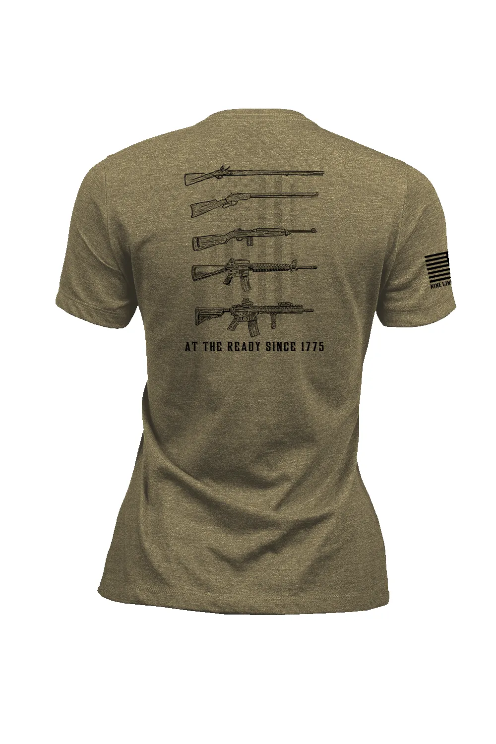 At the Ready Since 1775 - Women's T-Shirt sold by Nine Line product image thumbnail 5